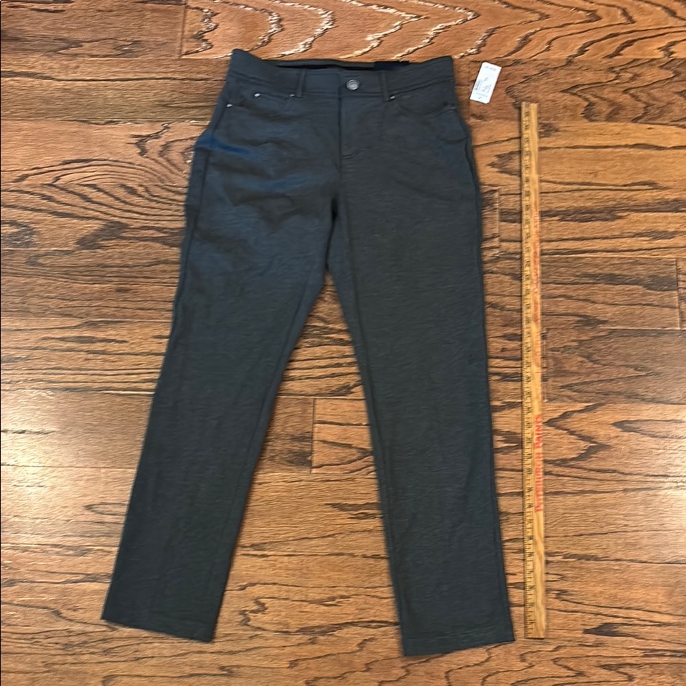 Black Chinos Classic Straight-Leg Pants by Roz & Ali for Dress barn